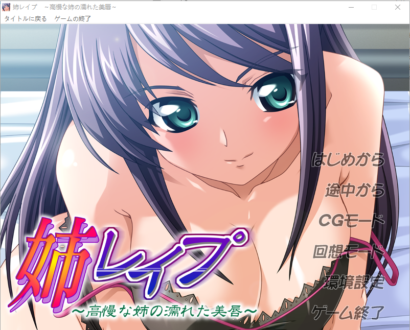 姐姐强O ~傲慢姐姐湿润的美唇~ 姉レイプ ～高慢な姉の濡れた美唇～AI汉化版+全CG存档 ADV游戏 200M_游戏社