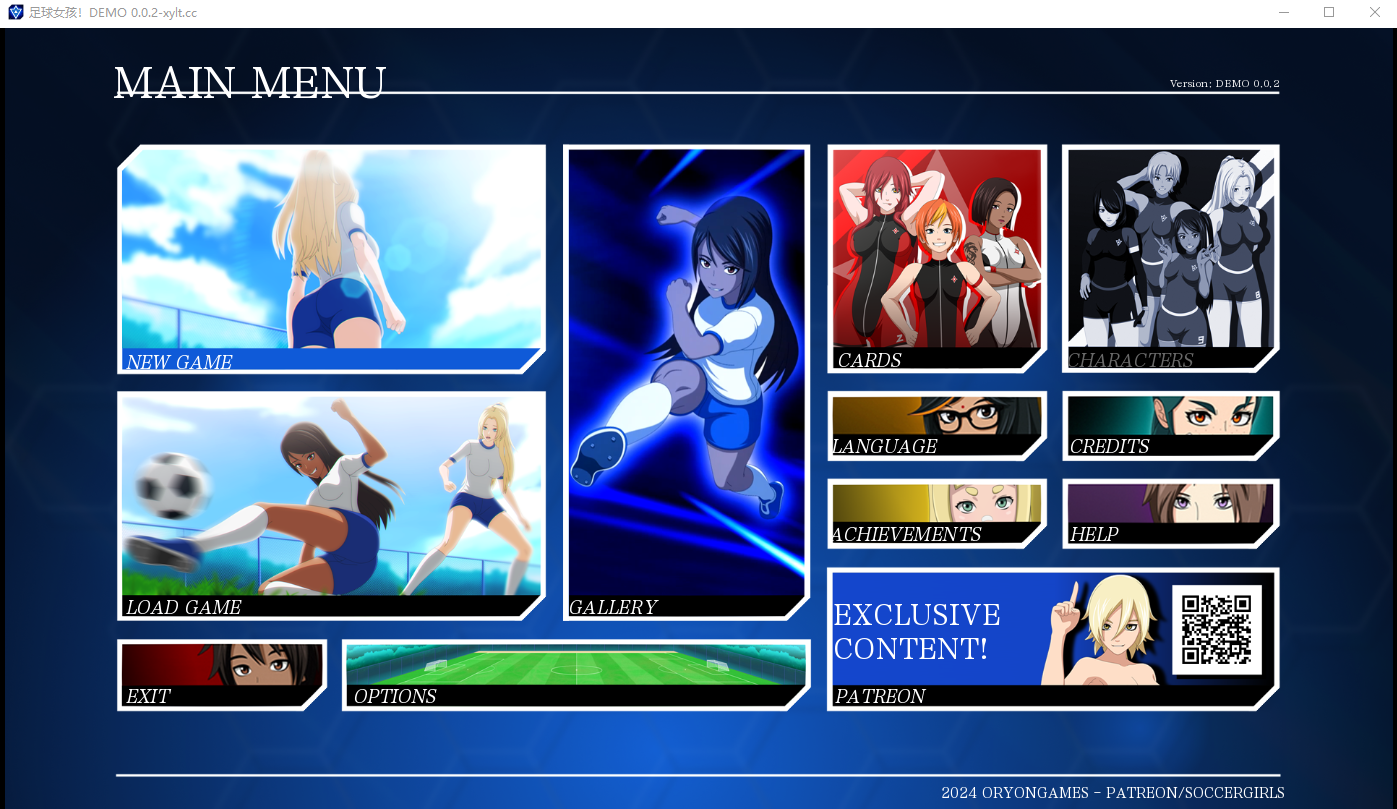 足球女孩 SoccerGirls! V0.02 电脑/安卓AI汉化版 SLG游戏 1.4G_游戏社