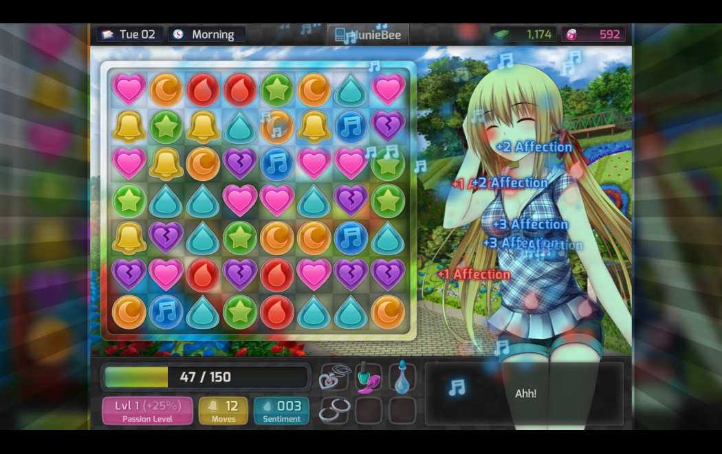 哈尼炮 Huniepop 官方中文版 像恋爱模拟的三消游戏-2