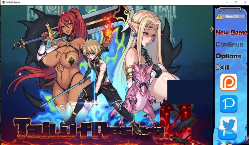 欲望之尾 V0.25官方中文步兵版 神仙级别RPG 存档+CG-游戏社