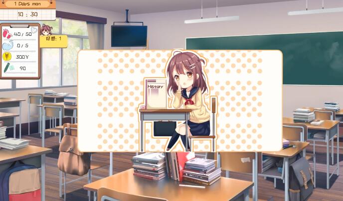 邻桌女同学（Deskmate Girl）官方中文版 恋爱养成类游戏-2