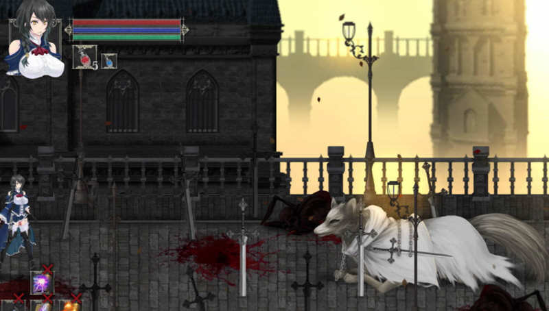 魔女复仇之夜 Ver0.45D 步兵无修中文版 新高清事件 动态ACT游戏-3