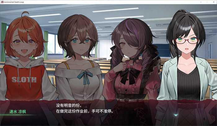 【互动SLG/中文】多愁善感死亡轮回 STEAM官方中文版【新作/700M】_游戏社