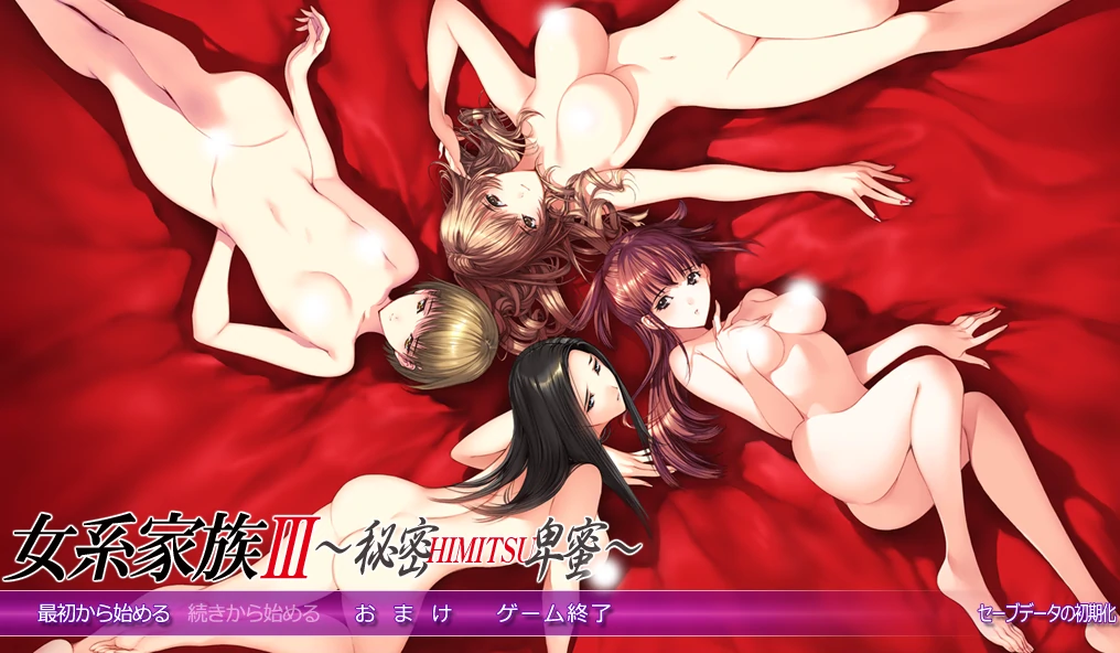 女系家族III ～秘密HIMITSU卑密～ AI精翻汉化版+全CG存档 [新汉化/3.22G]_游戏社