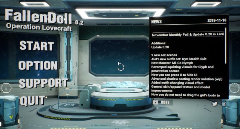堕落玩偶女2号：爱欲行动 Ver0.27 新敌人+新场景+3D互动_游戏社