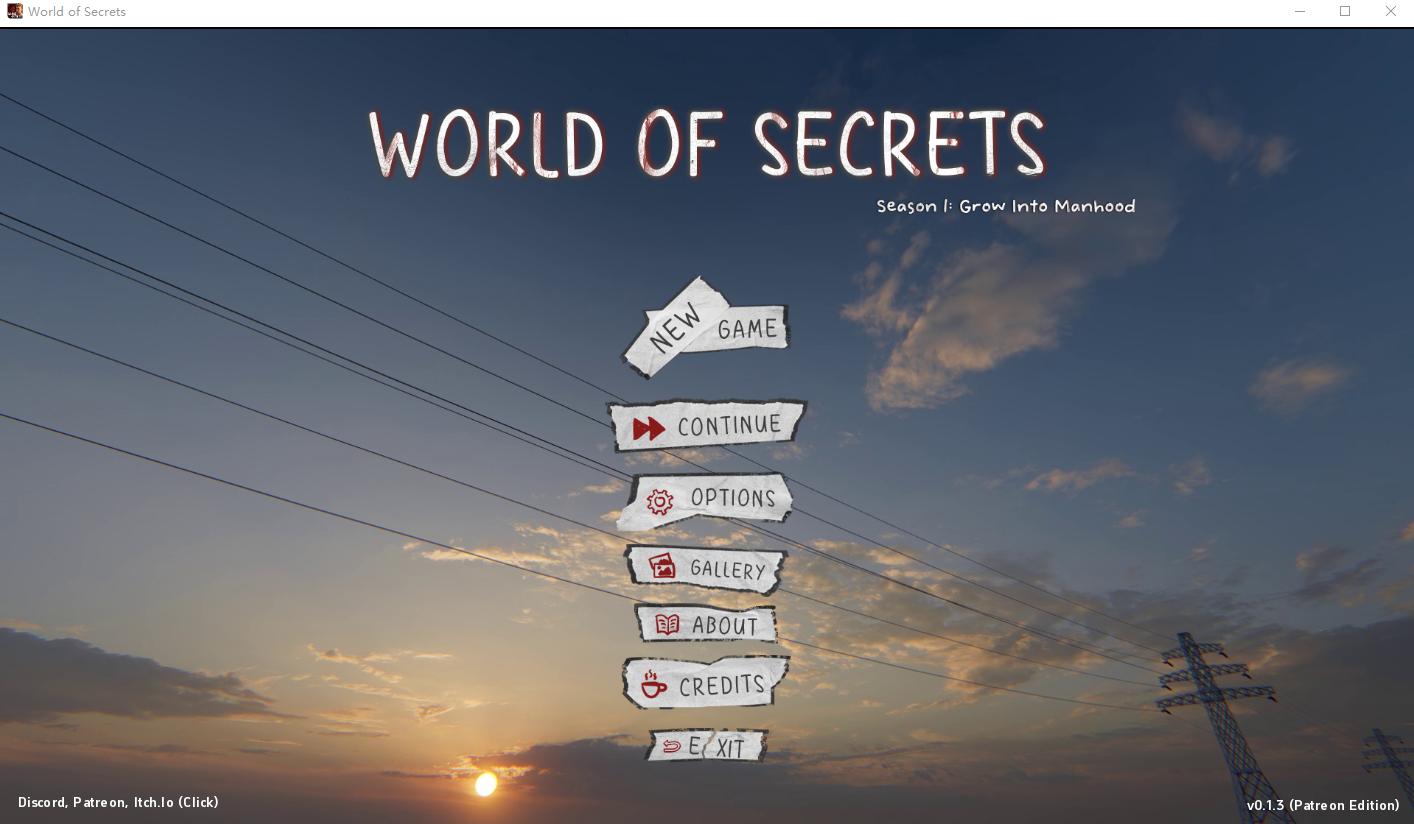 秘密世界 World of Secrets V0.1.3 电脑/安卓汉化版 SLG游戏 3.7G_游戏社