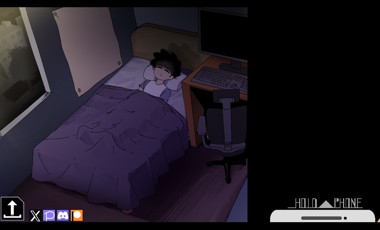 夜里躲避继母的强歼与女友手机聊天 AlArm V0.4 云翻汉化步兵版 SLG游戏 1.3G_游戏社