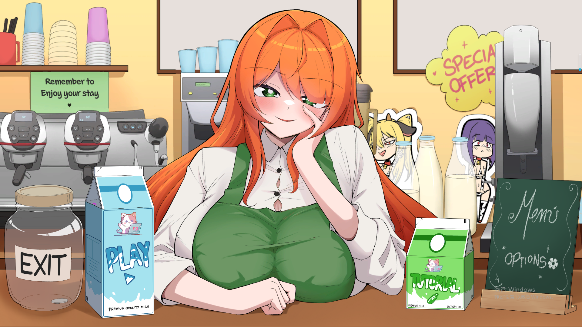 女牛女咖啡馆 Cowgirl’s Café Build.16838641 官方中文步兵版 SLG游戏 1.3G_游戏社